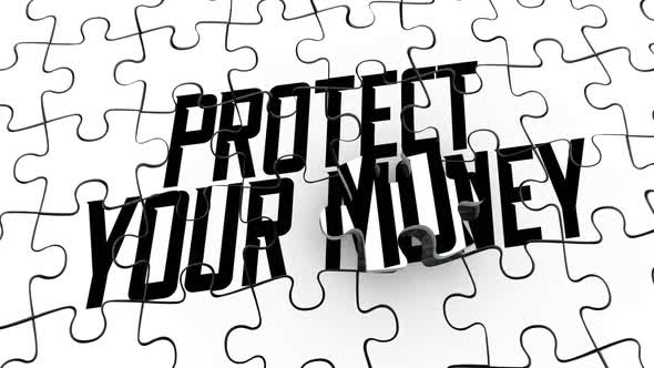 Protect Your Money Preserve Savings Income Strategy Protection Puzzle