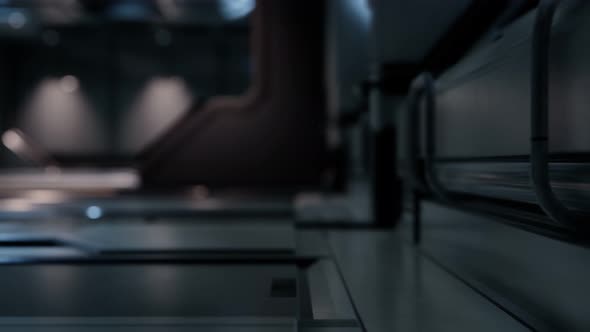 Sci-fi Tunnel or Spaceship Corridor alt