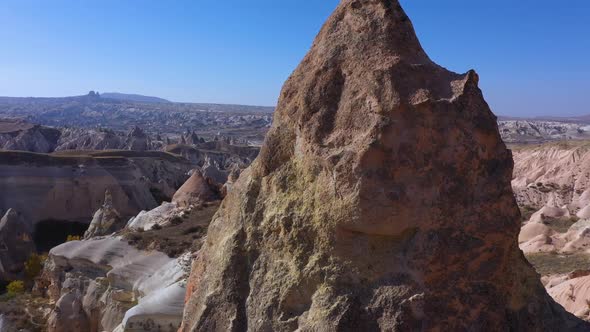 Volcanic Rock Formation at Cappadocia, Turkey