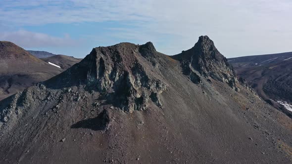 Verblyud Rock on Kamchatka Peninsula