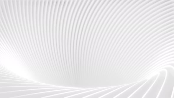 Rotating White Spirals in an Array