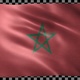 Morocco waving flag looped - VideoHive Item for Sale