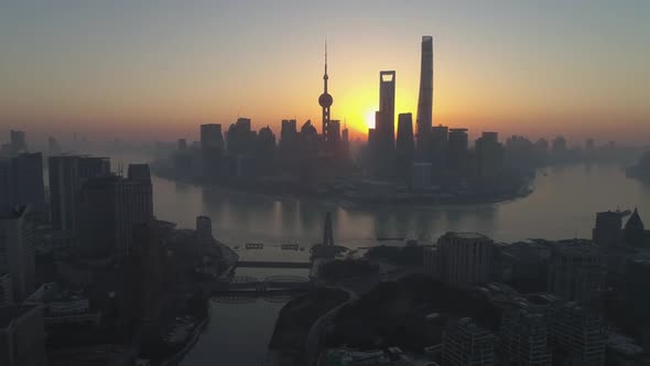 Shanghai at Sunrise