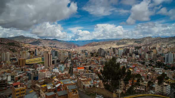 View On La Paz From Mirador Killi Killi