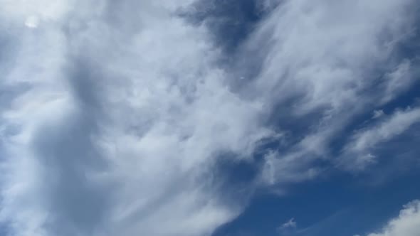 Clouds in the Sky Timelapse