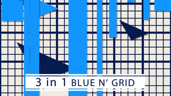 Blue And Grid alt