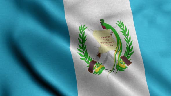 Animated Flag Of Guatemala