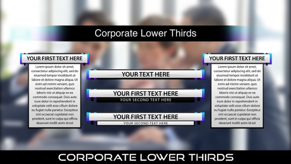 Corporate Lower Third