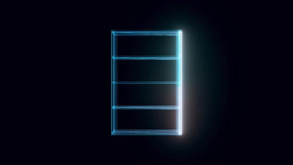 Industrial Shelf Hologram Hd alt
