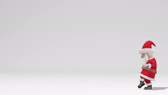 Santa Claus Is Doing Magic alt