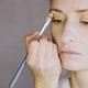 Artist Applies Makeup on Face of Fashion Model - VideoHive Item for Sale