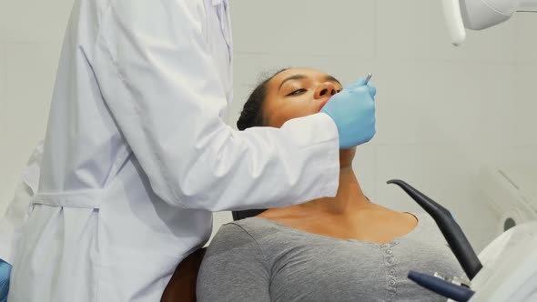 Gorgeous Happy Woman Smiling After Dental Checkup 1080p