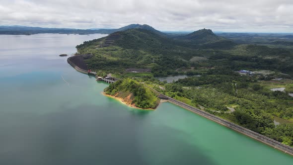 Aerial View of Fish Farms in Norway