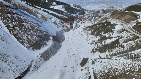 ERZURUM winter season ski resort