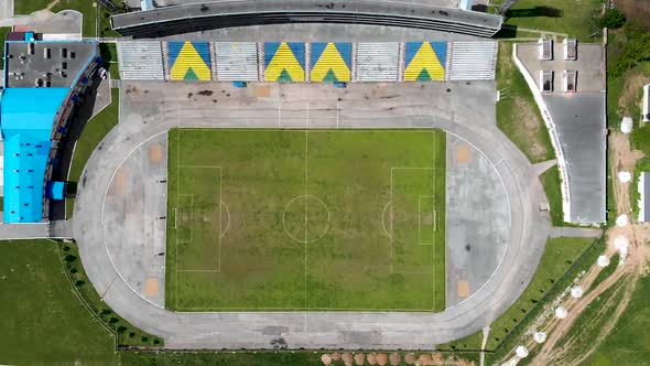 Central Stadium in Novocheboksarsk, Russia