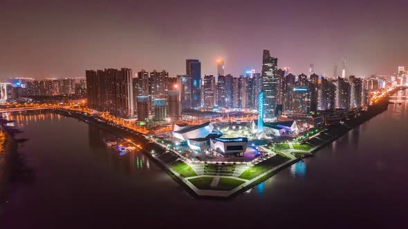 Hunan Changsha Beichen Delta Mobile Time Lapse Photography