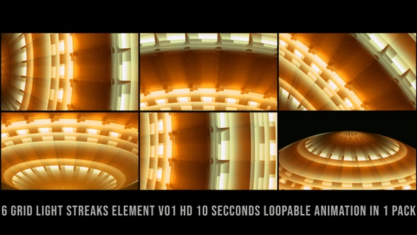 Grid Light Streaks Orange Pack V01 alt
