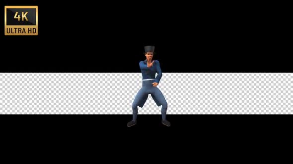 Vintage Man Dance 4 - Halloween Concept alt