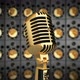Golden Microphone Background V02 - VideoHive Item for Sale