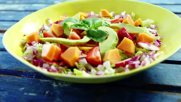 Salad in bowl