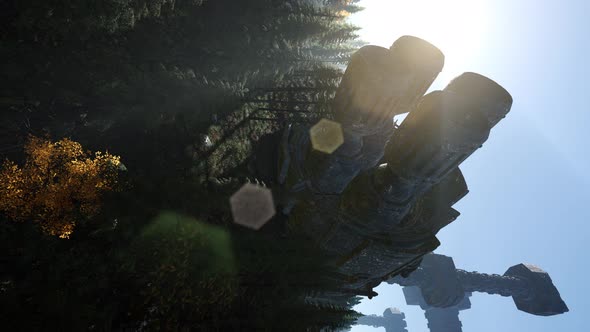 Old Rusted Alien Spaceship alt