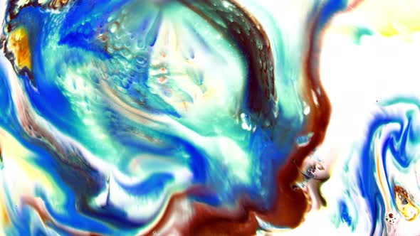 Ink Explode on Milk alt