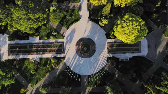 The Glory Park in the City of Sukhum the Republic of Abkhazia