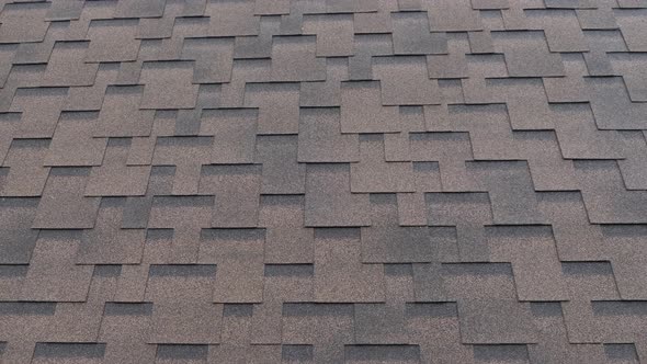 Flexible Shingles. Background from a Soft Roof