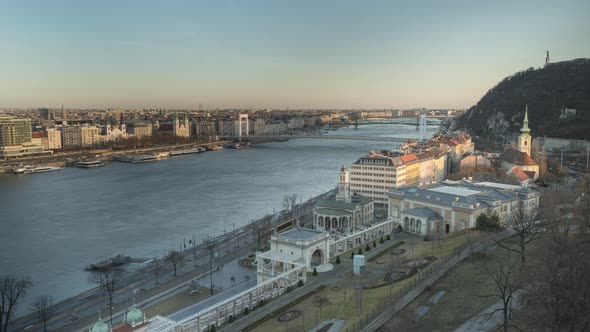 Spring Budapest, timelapse