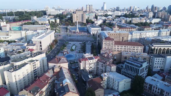 Kyiv  Aerial View of the Capital of Ukraine