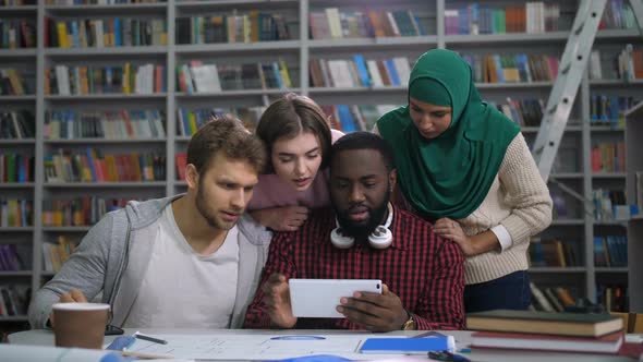 Disappointed Students Checking Failed Exam Online