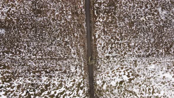 Aerial Photography of a Soldier Training