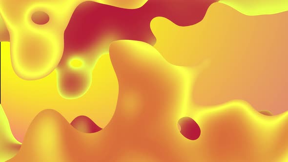 Abstract Liquid Colorful Gradient Background With Waves.4k Motion Video