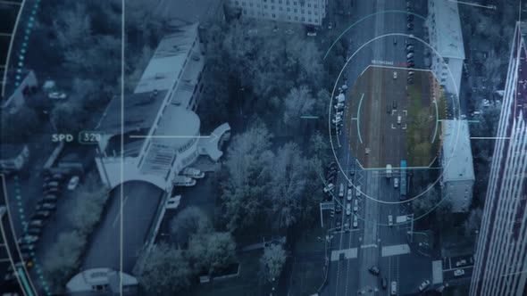 Info Analysis. Tracking Location of a Criminal. Advanced Drone. Target Detected alt