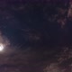 Time Lapse Cloud Moving In The Night Sky - VideoHive Item for Sale