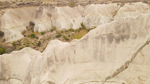 Aerial View Cappadocia Landscape