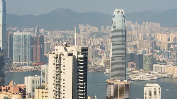 Aerial Timelapse of Hong Kong From the Peak