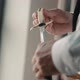 Man Hold Dagger Poniard Close Up Take Out of Case - VideoHive Item for Sale