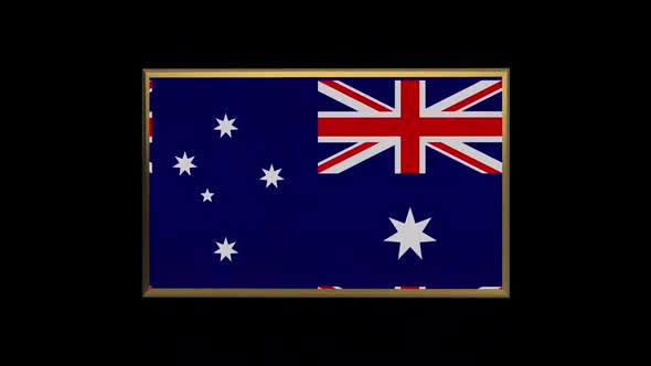 Australia 3D Flag