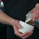 Barista Making Coffee, Pouring Milk Into a Cup - VideoHive Item for Sale