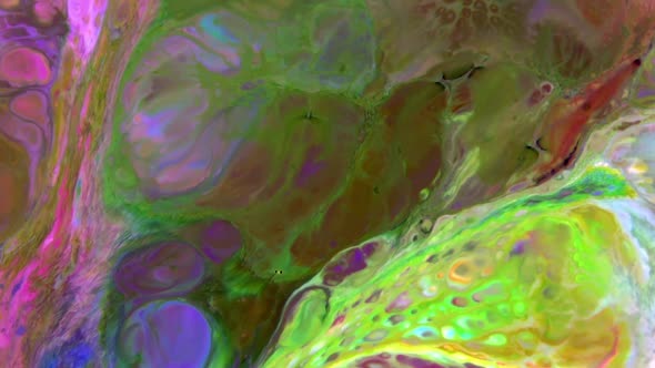 Color Explosion Abstract Vivid Art Painting Texture  alt