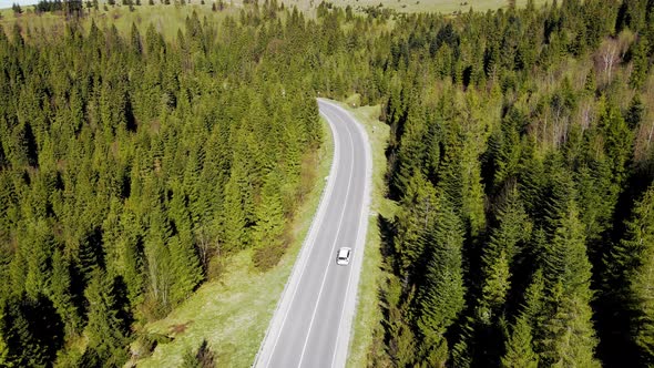 Car Traffic in the Mountains