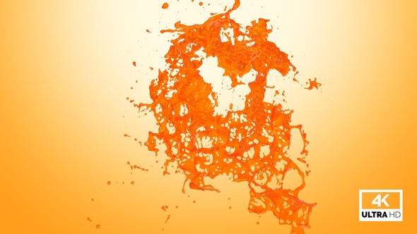Orange Juice Explosion Crown Splash alt