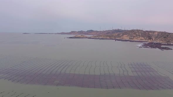 Seaweed Pond Drone View