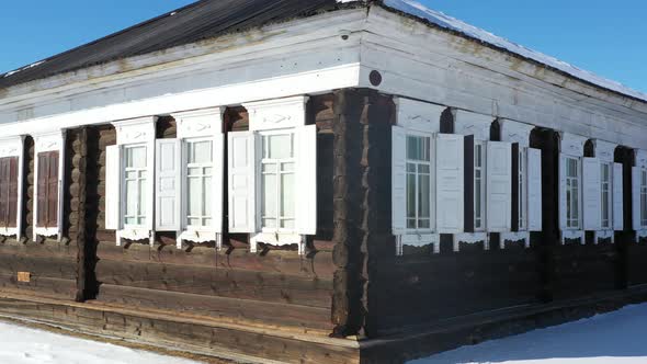 Beautiful wooden house