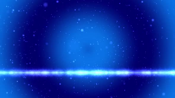 Blue Sparkles Motion Loop Background