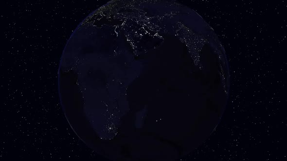 Earth Night Background