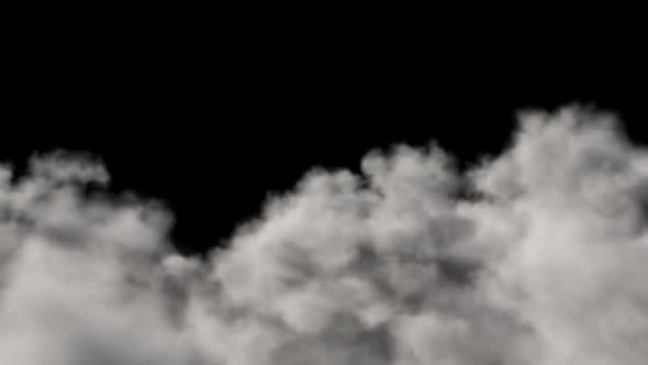 Slowly through the clouds alt