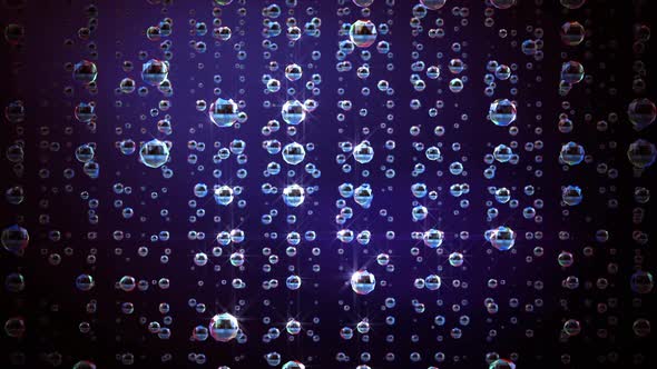 Glittering Diamonds Rain 4K Background