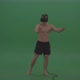 Bodybuilder In VR Green Screen Stock Footage - VideoHive Item for Sale